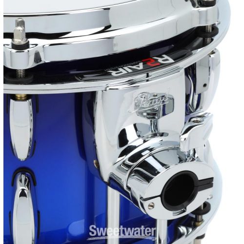  Pearl Masters Maple Pure Tom with GyroLock Mount - 7 x 10 inch - Kobalt Blue Fade Metallic