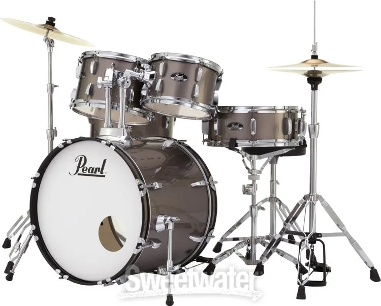  Pearl Roadshow RS505C/C 5-Piece Complete Drum Set with Cymbals - Bronze Metallic