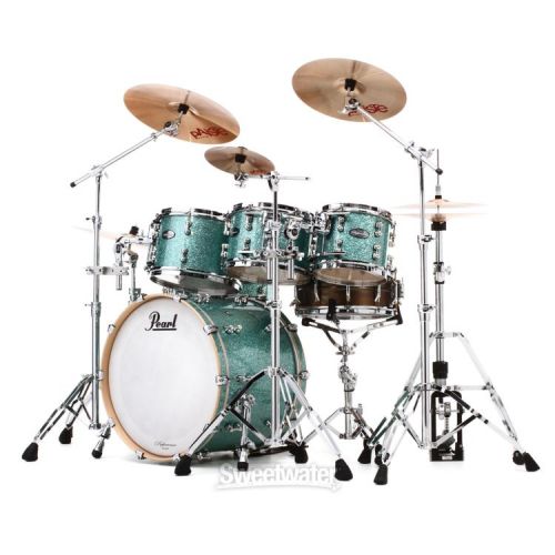  Pearl Music City Custom Reference Pure RFP622/C 6-piece Shell Pack - Turquoise Glass