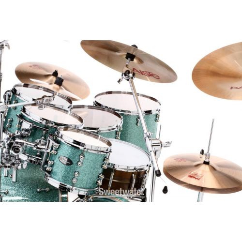  Pearl Music City Custom Reference Pure RFP622/C 6-piece Shell Pack - Turquoise Glass