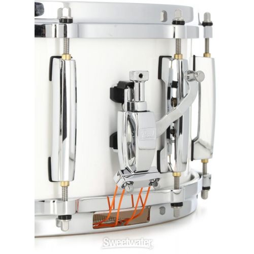  Pearl Masters Maple Snare Drum - 6.5 x 14-inch - Arctic White