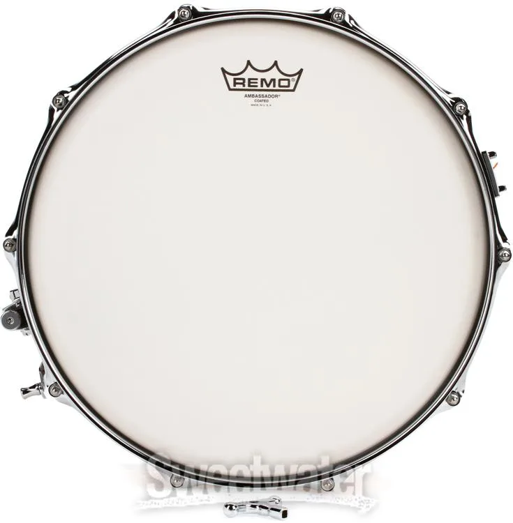  Pearl Music City Custom Solid Maple Snare Drum - 5 x 14-inch - Natural Hand-Rubbed Finish