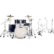 Pearl Decade Maple DMP925SP/C 5-piece Shell Pack with Snare Drum and Hardware Bundle - Gloss Kobalt Fade Lacquer