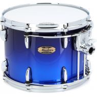Pearl Masters Maple Pure Tom with Standard Mount - 10 x 14 inch - Kobalt Blue Fade Metallic