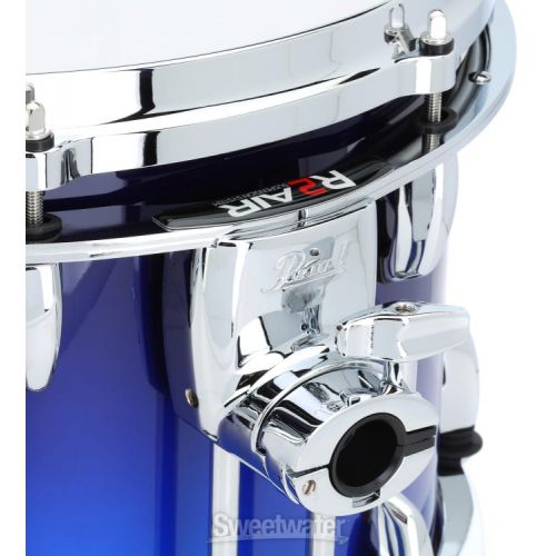  Pearl Masters Maple Pure Tom with Standard Mount - 10 x 14 inch - Kobalt Blue Fade Metallic