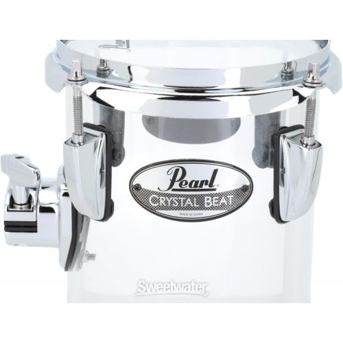  Pearl Crystal Beat Rocket Tom - 6 x 12 inch - Ultra Clear