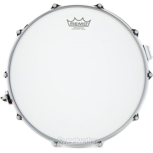  Pearl Masters Maple Gum Snare Drum - 5 x 14-inch - Deep Redburst