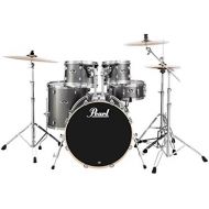 Pearl EXX725S/C708 Export Series 5-Piece Drum Kit, Grindstone Sparkle (Cymbals Sold Separately)
