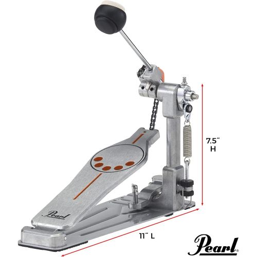  Pearl P930 Demonator Single Chain Interchangeable Cam Powershifter,Chrome