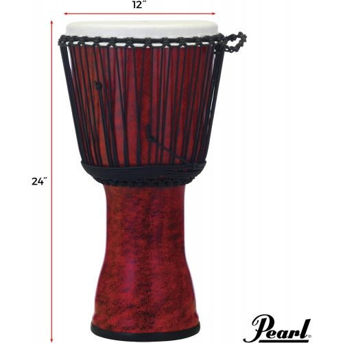  [아마존베스트]Pearl Djembe, Molten Scarlet (PBJVR12699)