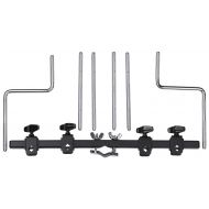 Pearl PPS82 18-Inch Rack with 4 Straight Posts and Two 2-Inch Posts
