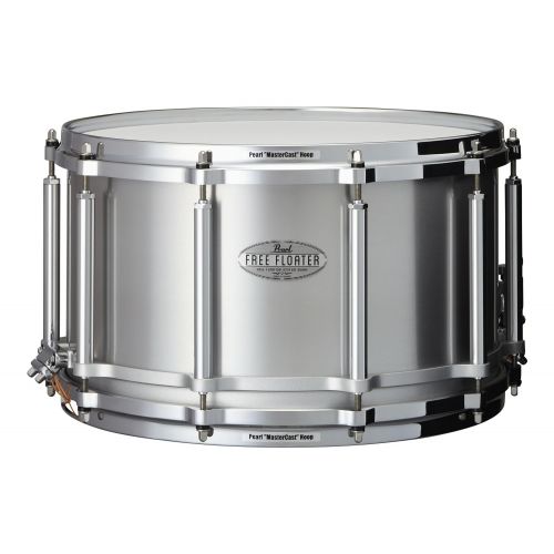  Pearl FTAL1480 14 x 8 Inches Free Floater Snare Drum - Seamless Aluminum