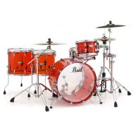 Pearl CRB525FPC730 Crystal Beat 5 Piece Shell Pack, Ultra Clear (CymbalsHardware Sold Separately)