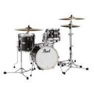 Pearl Midtown MDT764PC701 4 Piece Drum Shell Pack, Black Gold Sparkle