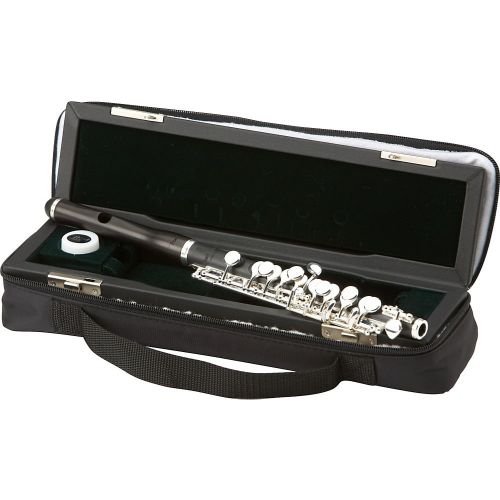  Pearl Flutes PFP-165 Grenaditte Piccolo with Grenadilla Headjoint