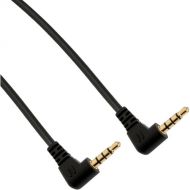 Pearstone Mini TRRS to TRRS Cable (Right Angle, 10')