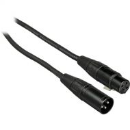 Pearstone PM Series XLR Male to XLR Female Professional Microphone Cable (3', Black)