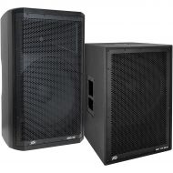 Peavey},description:This package contains one Peavey Dark matter DM115 Powered Speaker and a one Peavey Dark Matter DM115 Powered Subwoofer. A total of 1500 watts output power. Thi