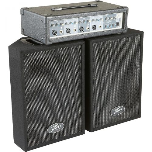  Peavey},description:The Peavey All-In-One Audio Performer Pack is a complete, portable PA system that packages the new PVi 4B powered mixer with PV Series microphone, loudspeakers