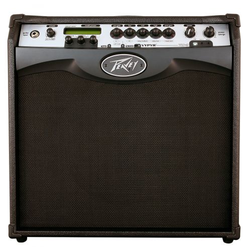  Peavey},description:The Peavey VYPYR VIP 3 guitar modeling combo amp uses Variable Instrument Input technology to provide amplification for a variety of instruments. Not only does