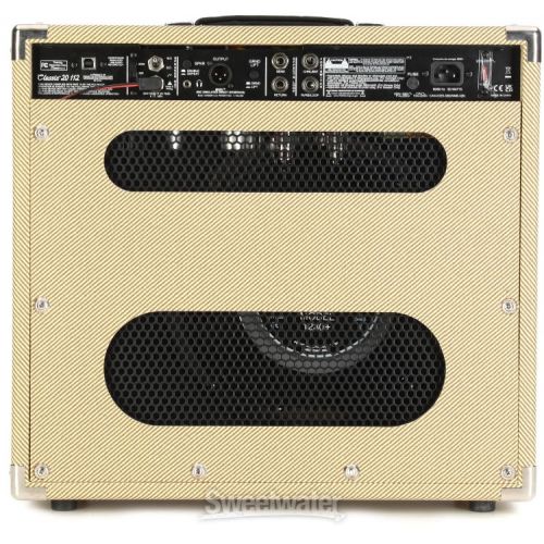  Peavey Classic 20 20-watt 1 x 12-inch Tube Combo Amp - Tweed Demo