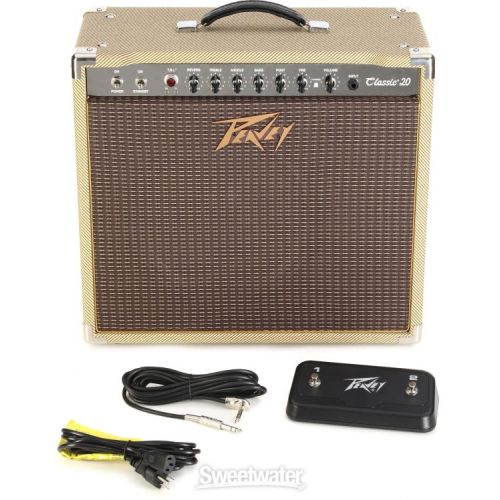  Peavey Classic 20 20-watt 1 x 12-inch Tube Combo Amp - Tweed Demo