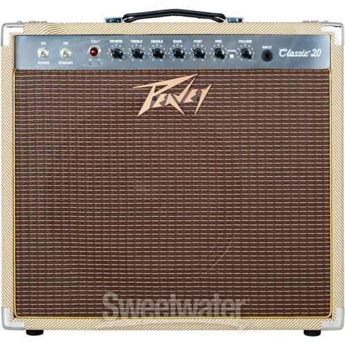  Peavey Classic 20 20-watt 1 x 12-inch Tube Combo Amp - Tweed