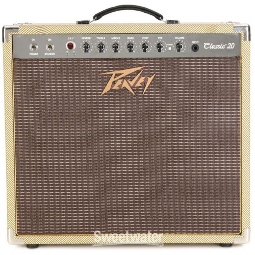  Peavey Classic 20 20-watt 1 x 12-inch Tube Combo Amp - Tweed