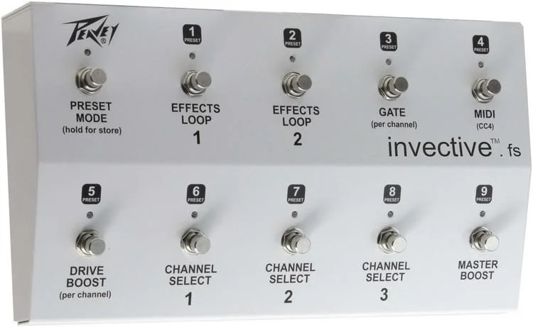  Peavey Invective.120 - 120-watt Tube Head Demo