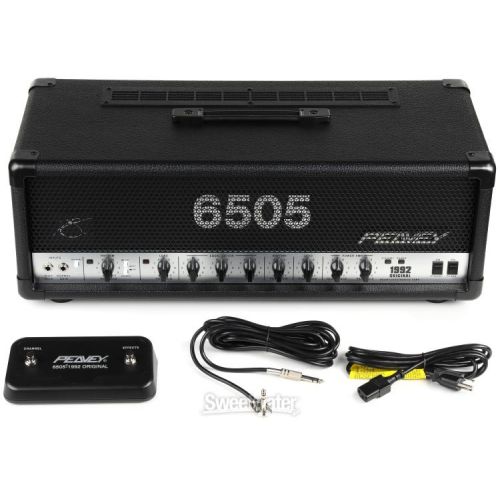  Peavey 6505 1992 Original 120-watt Tube Head and 4x12 Slanted Cabinet