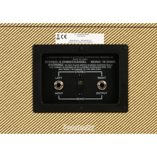  Peavey 212-C 60-watt 2x12 inch Cabinet Demo