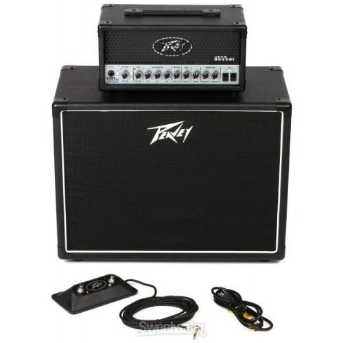  Peavey 6505 112 Mini Stack 20-watt Tube Head with 1x12