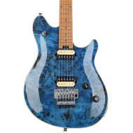 Peavey HP 2 Poplar Burl Electric Guitar - Transparent Blue