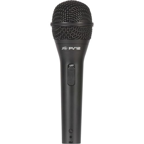 Peavey Pvi 2 Dynamic Vocal Cardiod Microphone with 14 Inch Cable and Clip
