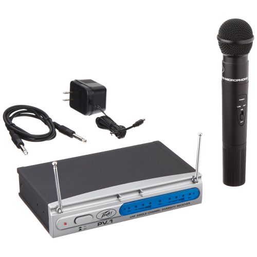  Peavey PV1UHH911700 700 MHz UHF Handheld Wireless Microphone System