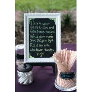 /PeavyPieces Chalkboards, small chalkboards, memo board, chalkboard with stand, kitchen decor, photo prop chalkboard, wedding decor, framed chalkboard