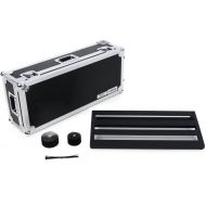 Pedaltrain JR MAX 28-inch x 12.5-inch Pedalboard with Wheeled Tour Case