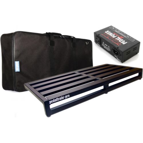  Pedaltrain Classic PRO 5-RAIL 32 x 16 PEDALBOARD w/Soft Case and Voodoo Lab Pe