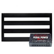 Pedaltrain Classic 1 Pedalboard w/Soft Case and Voodoo Lab Pedal Power 2 PLUS Power Supply