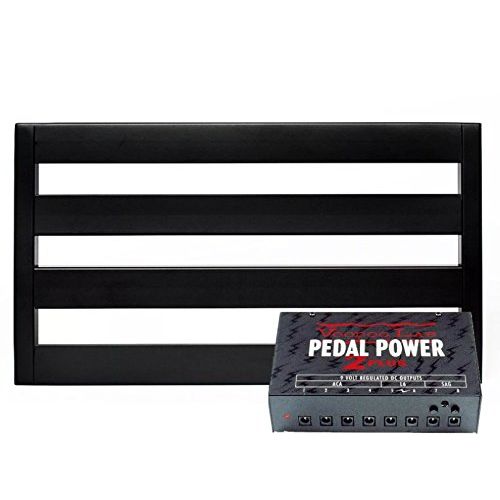  Pedaltrain Classic 1 Pedalboard w/Soft Case and Voodoo Lab Pedal Power 2 PLUS Power Supply