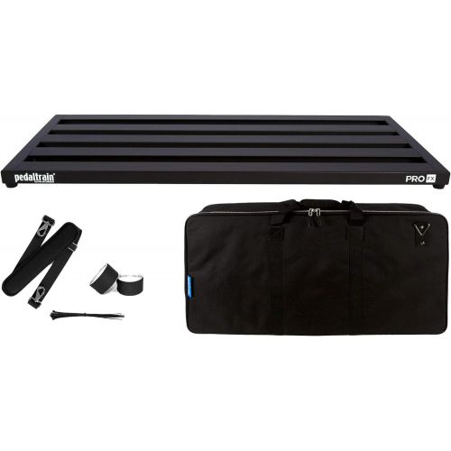  Pedaltrain Pro FX Pedalboard with Soft case-5 Rails-32” x 16” (PT-PDB-PFX-SC)