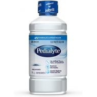 [아마존베스트]Pedialyte Liters Pedialyte Electrolyte Solution, Hydration Drink, Unflavored, 1 Liter, 8 Count