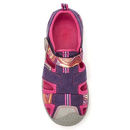  Pediped pediped Flex Sahara Water Sandal (Toddler/Little Kid), Purple Swirl, 30 EU(12.5-13 E US Little Kid)