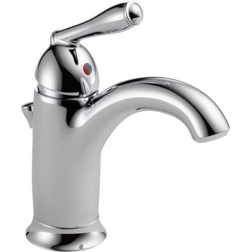  Peerless Claymore Single Hole Bathroom Faucet, Single Handle Bathroom Faucet Chrome, Bathroom Sink Faucet, Drain Assembly, Chrome P188627LF