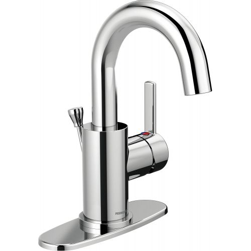  Peerless Precept Single Hole Bathroom Faucet, Single Handle Bathroom Faucet Chrome, Bathroom Sink Faucet, Drain Assembly, Chrome P191102LF