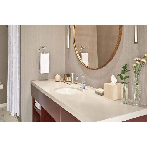  Peerless Precept Single Hole Bathroom Faucet, Single Handle Bathroom Faucet Chrome, Bathroom Sink Faucet, Drain Assembly, Chrome P191102LF