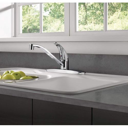  Peerless Single-Handle Kitchen Sink Faucet, Chrome P110LF