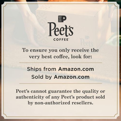  Peets Coffee Espresso Capsules Nerissimo, Intensity 11, 50 Count Single Cup Coffee Pods Compatible with Nespresso Original Brewers