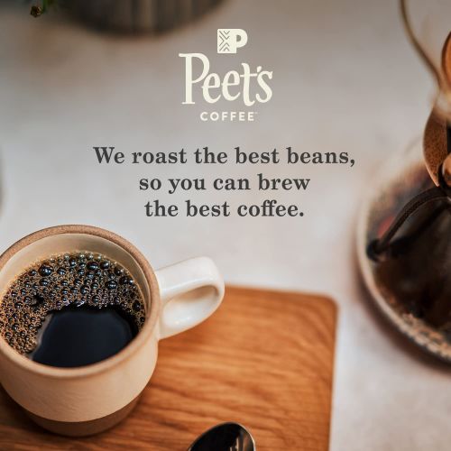  Peets Coffee French Roast, Dark Roast, 54 Count Single Serve K-Cup Coffee Pods for Keurig Coffee Maker