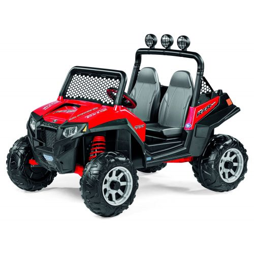 뻬그 Peg Perego Polaris Ranger RZR 900 12-Volt Battery-Powered Ride-On, Red